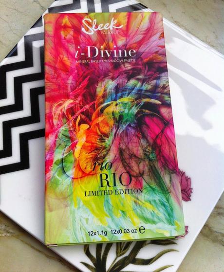 Sleek MakeUp Limited Edition Rio Rio I-Divine Palette - Swatches, Review