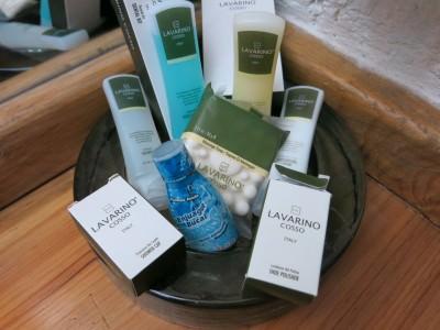 Staying at Hotel Villas Casa Morada, San Cristobal de las Casas, Mexico Superb range of fresh toiletries at Casa Morada.