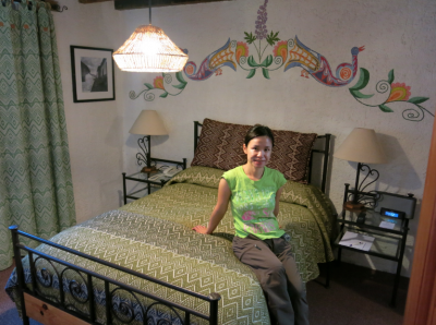 Staying at Hotel Villas Casa Morada, San Cristobal de las Casas, Mexico Our bedroom at the Hotel Villas Casa Morada - San Cristobal de las Casas Mexico