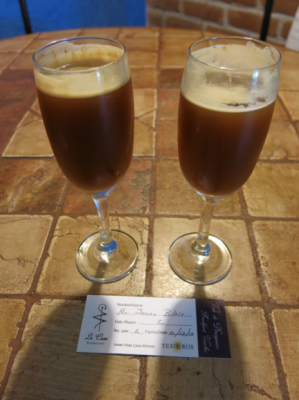 Staying at Hotel Villas Casa Morada, San Cristobal de las Casas, Mexico cocktail