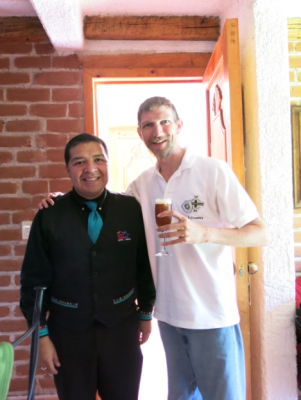 Staying at Hotel Villas Casa Morada, San Cristobal de las Casas, Mexico With Roberto at Hotel Villas Casa Morada - San Cristobal de las Casas Mexico.