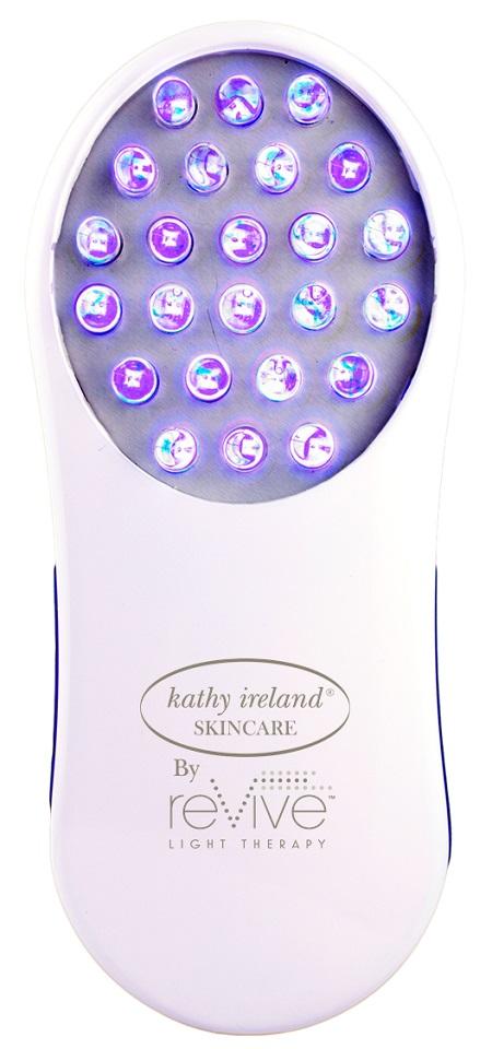 Kathy Ireland alliance with LED reVive Light Therapy - Essentials Acne