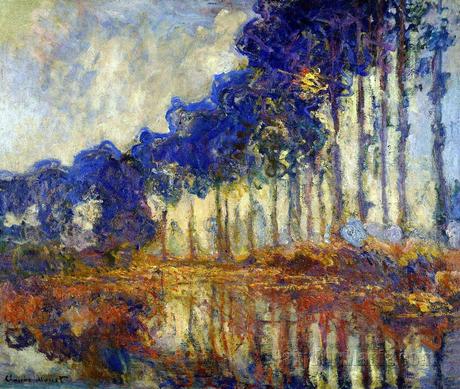 Poplars on the Banks of the River Epte Claude Monet