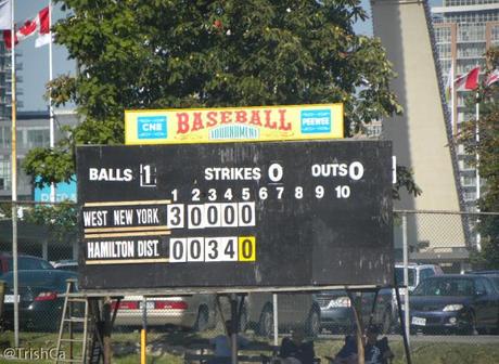 Canadian National Exhibition (CNE) 2013 Photo Review CNE 2013 PeeWee Scoreboard