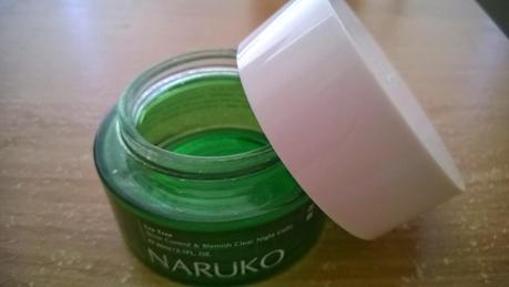 Skincare Empty: Naruko Tea Tree Shine Control and Blemish Clear Night Jelly