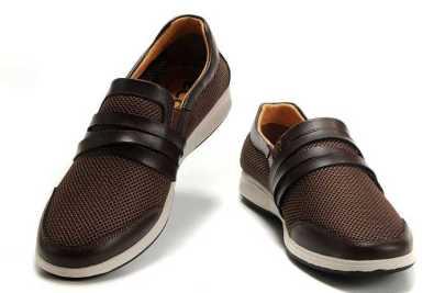 Brown-Ecco-mens-casual-shoes