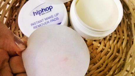 Hiphop Skin Care Instant Make-Up Remover Pads Review Hiphop Skin Care Instant Make-Up Remover Pads Review