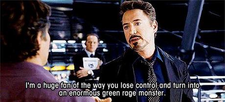 5 FRIDAY FAVES | FAVOURITE FILMS http://gorgonetta.tumblr.com/post/25238417960/animated-gif-from-avengers-tony-stark-admires