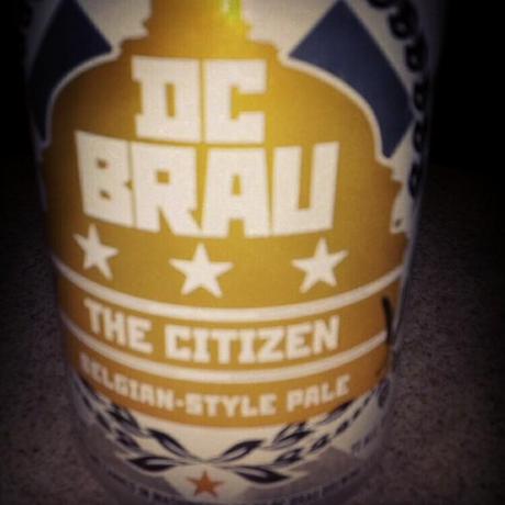 The citizen #paleale #belgian #beertography #craftcan #craftbeer @dcbrau