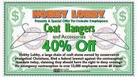 Coat hangers for sale at Hobby Lobby