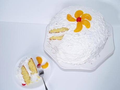 Aunt Betty’s Gussied Up Mandarin Cake – Kellis Kitchen