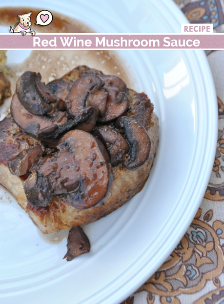 Red Wine Mushroom Steak Sauce Recipe