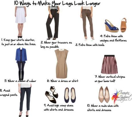 10 ways to make your legs look longer