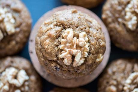 Walnut Oatmeal Muffins Walnut Oatmeal Muffins