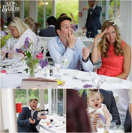 Broadoaks Wedding Photographer Windermere || Tux & Tales Photography || funny silly guests