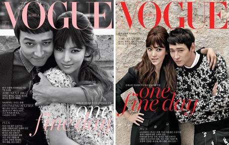 Eye Candy : Song Hye Kyo & Kang Dong Won for Vogue