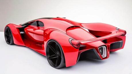 Adriano Raeli - Ferrari F80 concept car - sex on wheels