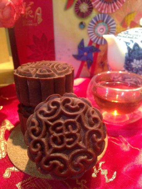 Baked Chocolate Mooncakes