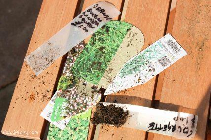 How does your garden grow? DIY plant markers