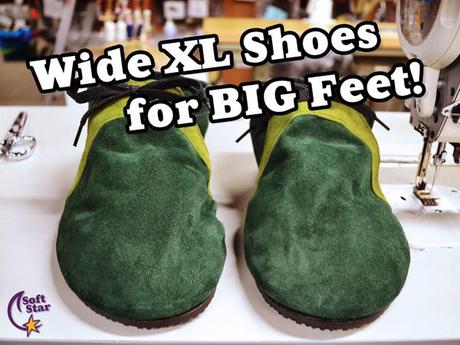 Trouble Finding Shoes for BIG feet? Introducing Our New Wide XL Width!