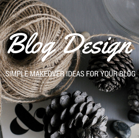 Blog Design Series: Blog Header with a transparent background