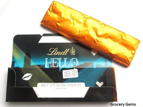 New Lindt Hello My Name Is Salted Caramel