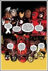 Avengers & X-Men: Axis #1 Cover - Deadpool Variant