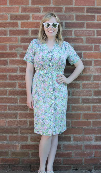 Sewing tips to make a vintage dress fit