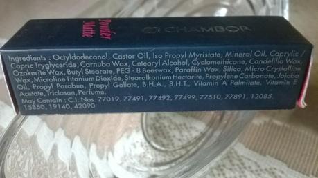 Chambor Powder Matte Lipstick in Orange Falmbe & Pink Flamingo Review Chambor Powder Matte Lipstick in Orange Falmbe & Pink Flamingo Review