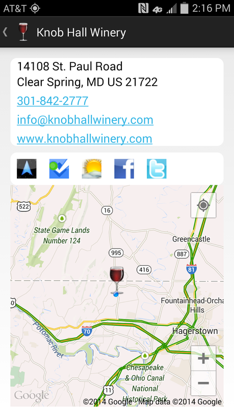 A Quick Visit to Knob Hall Winery in Maryland Wine Country