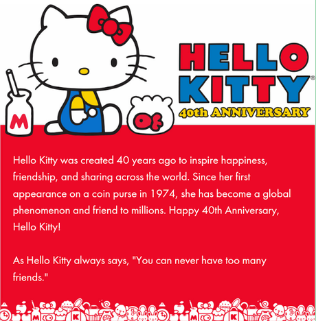 Trending Now: Hello Kitty is Not a Cat