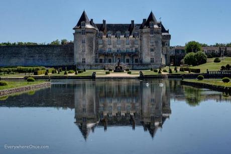 Chateau de la Roche Courbon Reflecting Pool