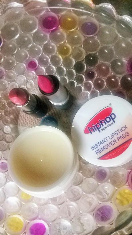Hiphop Skin Care Instant Lipstick Remover Pads Review Hiphop Skin Care Instant Lipstick Remover Pads Review