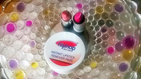 Hiphop Skin Care Instant Lipstick Remover Pads Review Hiphop Skin Care Instant Lipstick Remover Pads Review