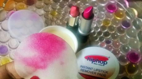Hiphop Skin Care Instant Lipstick Remover Pads Review Hiphop Skin Care Instant Lipstick Remover Pads Review