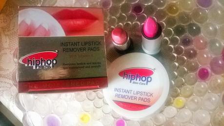 Hiphop Skin Care Instant Lipstick Remover Pads Review Hiphop Skin Care Instant Lipstick Remover Pads Review