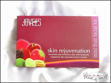 Jovees Skin Rejuvenation Mini Fruit Facial Kit - Review - Facial at Home
