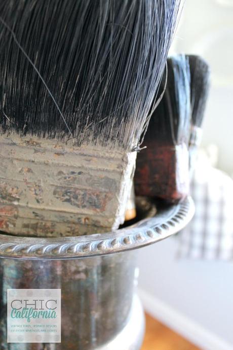Vintage Paint Brushes by Chic California