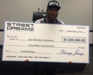 Damage Control : Young Jeezy Donates A Million Dollars To ‘Another Way Out’ Scholarship image