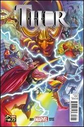 Thor #1 Cover - Ross 75th Anniversary Variant