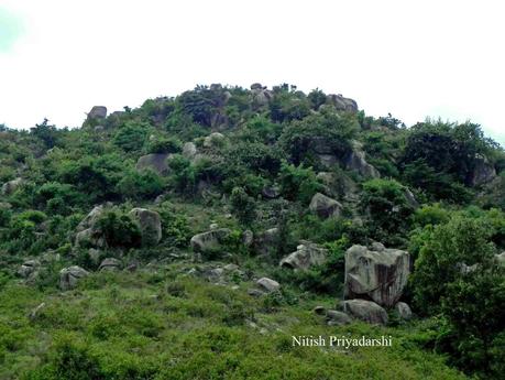 Geology of Pithoria hills near Ranchi city, India.