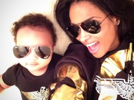 Ciara & Baby Future Enter The Selfie Olympics