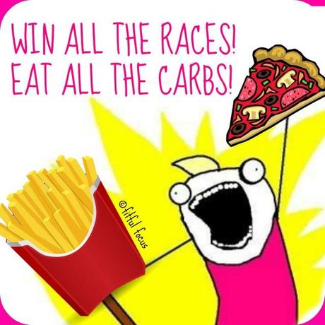 Win all the Races, Eat all the Carbs via Fitful Focus