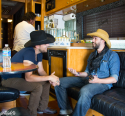 Brett Kissel Gibson Bus Interview Boots and Hearts 2014