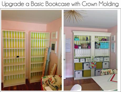 How To: Upgrade a Bookcase with Crown Molding