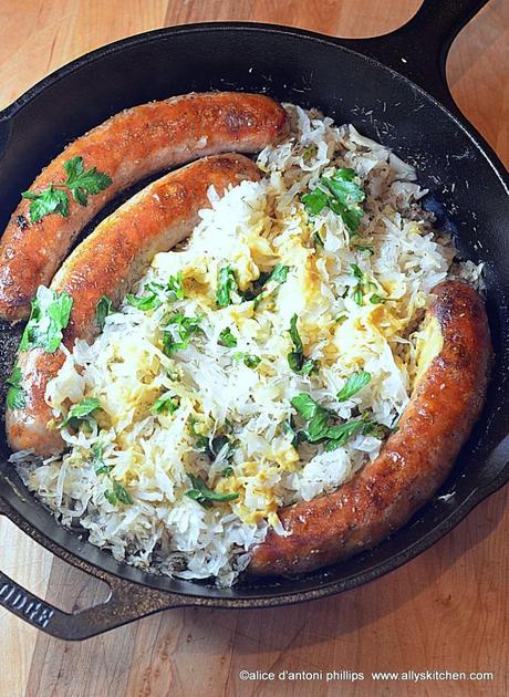 ~italian sausage & sauerkraut~ ~italian sausage & sauerkraut~
