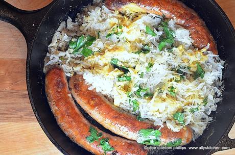~italian sausage & sauerkraut~ ~italian sausage & sauerkraut~
