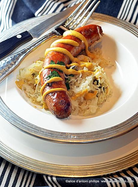 ~italian sausage & sauerkraut~ ~italian sausage & sauerkraut~