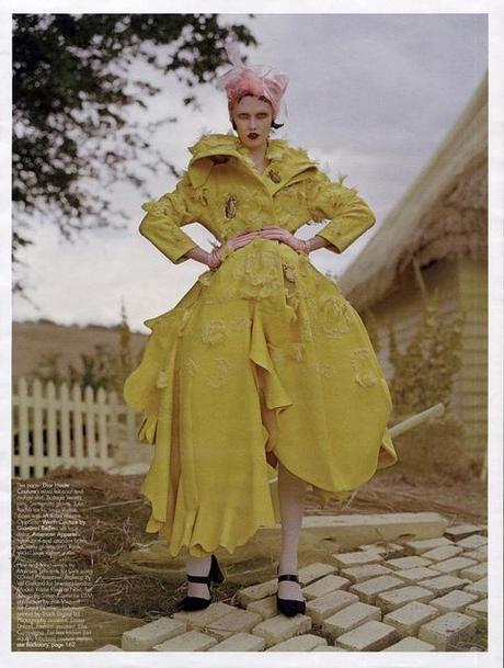 Tim Walker For Vogue magazine -  style by jacob K