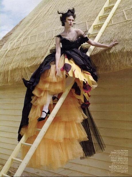 Tim Walker For Vogue magazine -  style by jacob K